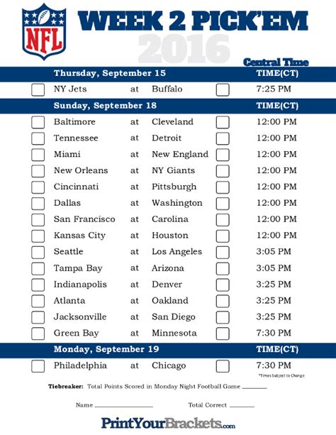 NFL Week 18 Lines .